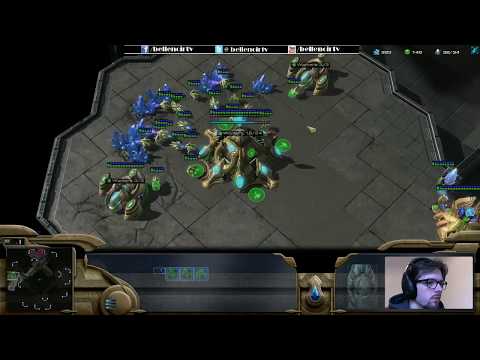 Heart of The Swarm PvZ opening gateway into oracle harass.