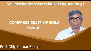 Lecture 42: Compressibility of Soil (Contd.)