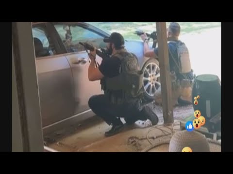 Neighbor captures video of shots fired during standoff in east Charlotte | WSOC-TV