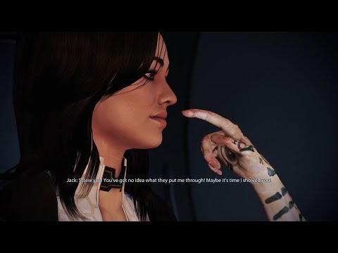 Mass Effect 2,3:Jack vs Miranda #masseffect