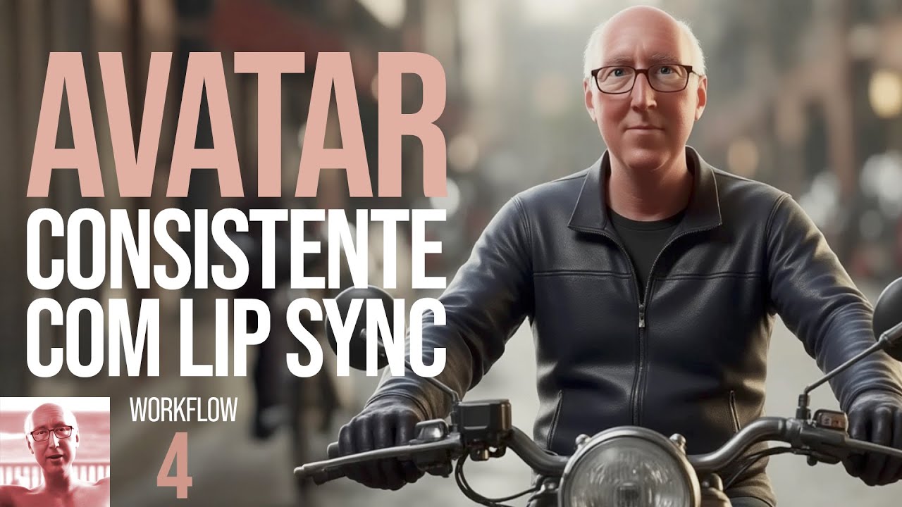 Avatar com Voz Natural e Lip Sync Perfeito
