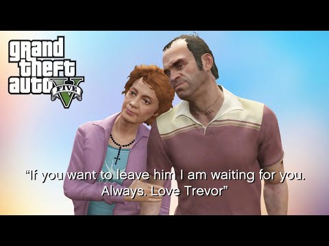 GTA 5 - The Love Story of Trevor And Patricia (All Hidden Encounters, Phone Calls, Cutscenes Emails)