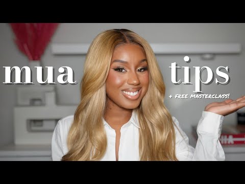 HOW I BECAME A MAKEUP ARTIST + 5 PRO MUA TIPS + FREE MASTER CLASS | Natasha S.
