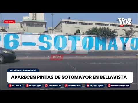 #Envivo | 🔴APARECEN PINTAS DE JUAN SOTOMAYOR EN BELLAVISTA ‼️