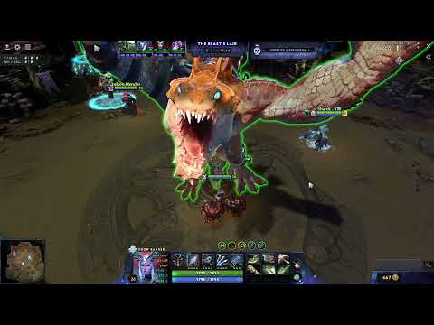 Aghanim's Labyrinth: The Continuum Conundrum with Drow Ranger at Level 2