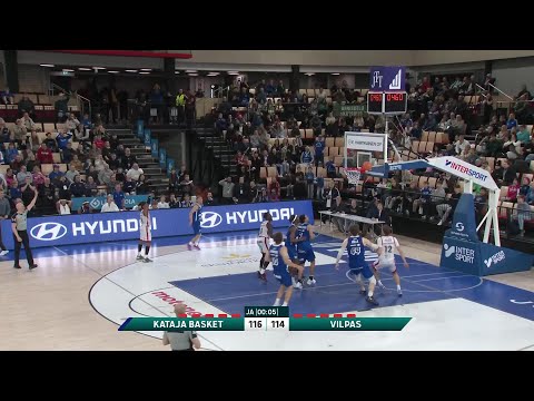 Kataja Basket vs. Salon Vilpas - Game Highlights