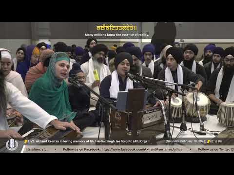 020 Toronto Feb. 2022 Saturday PM AK Bhai Sujaan Singh Jee Toronto