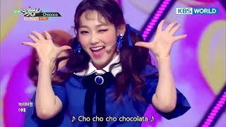 gugudan (구구단) - Snowball (스노우볼) + Chococo [Music Bank COMEBACK / 2017.11.10]