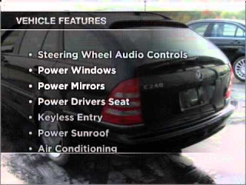 2003 Mercedes-Benz C240 - Burlington ON