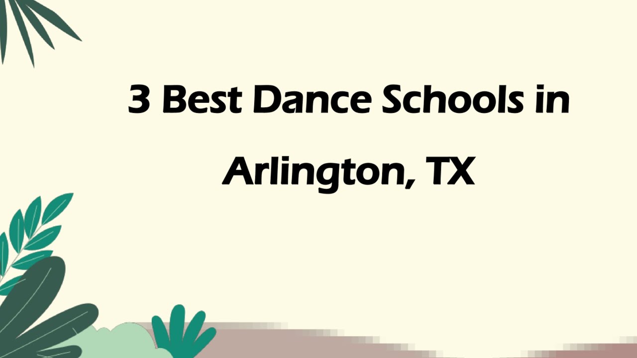 3 Best Dance Schools in Arlington, Texas 2024 | Dance Academies