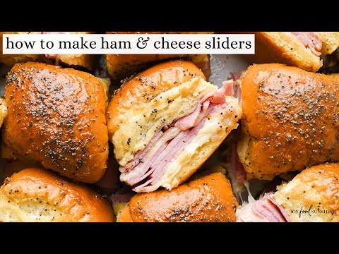 Best Ham and Cheese Sliders Recipe