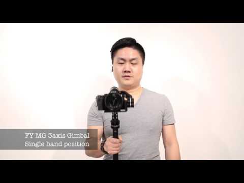 FeiyuTech FY MG 3axis Gimbal for Mirrorless Camera Demo Video