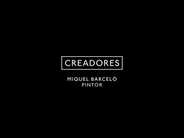 Vídeo relacionado con Diez horas con Miquel Barceló. (Archivo de Creadores)