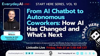 From AI Chatbot to Autonomous Coworkers: How Consumer AI Has Changed and  What's Next