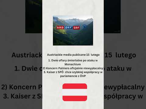 Austriackie media publiczne 15 lutego