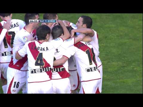 La Liga | Gol de Baptistao en el (1-0) Rayo Vallecano - RCD Mallorca | 24-11-2012 | J13