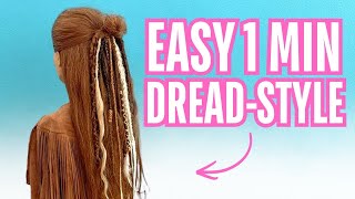 How to do your Dreadlocks in less than 1 MINUTE ✨