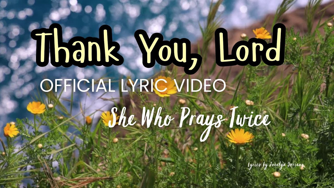 🌟 Thank You, Lord – A Heartfelt Original Christian Song of Gratitude & Praise 🙏✨Official Lyric Video