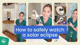 How to protect your child's eyes during a solar eclipse