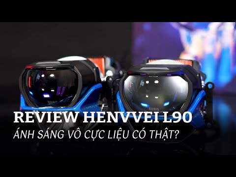 Đánh giá bi LED Henvvei L90 - Bản giá hợp lý nhà Henvvei