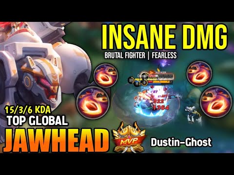 JAWHEAD BEST BUILD 2023 | TOP GLOBAL JAWHEAD GAMEPLAY | MOBILE LEGENDS✓