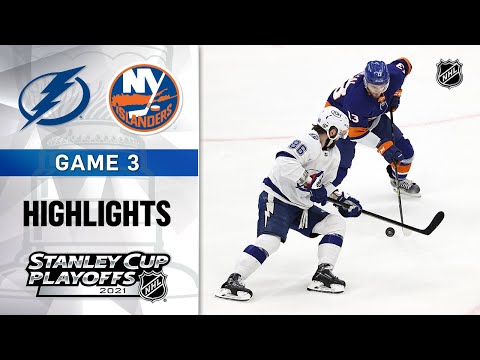 Semifinals, Gm3: Lightning @ Islanders 6/17/21 | NHL Highlights