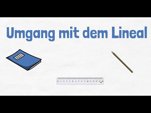 Einführung: Umgang mit dem Lineal - Klasse 2