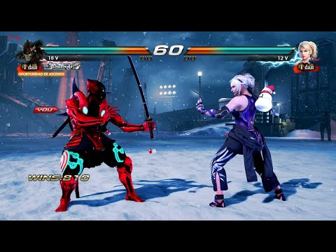 11_4 Yoshimitsu vs Lidia Sobiezka ryona - Tekken 7 ( Uchiha x24 ) #tekken #matches#shorts #rtx2060