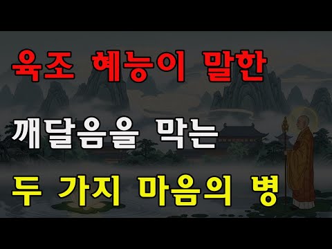 육조 혜능의 말: 당신의 깨달음을 막는 것은 번뇌가 아니다… 바로 이 두 가지 ‘마음의 병’이다!