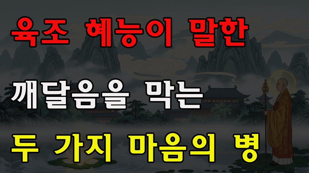 육조 혜능의 말: 당신의 깨달음을 막는 것은 번뇌가 아니다… 바로 이 두 가지 ‘마음의 병’이다!