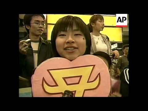 Japanese pop star visits Taiwan