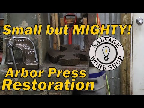 1 Ton Arbor Press ~ RESTORATION