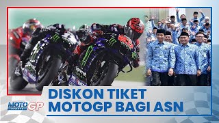 Tiket MotoGP Indonesia 2022 Diskon 80 Persen Khusus ASN dan Warga NTB, Cuma Rp 100 Ribu
