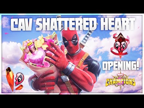 Cavalier Shattered Heart Crystal Opening
