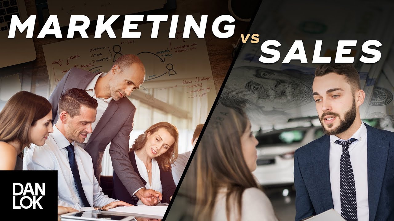 The Difference Between Marketing vs Sales - Dan Lok