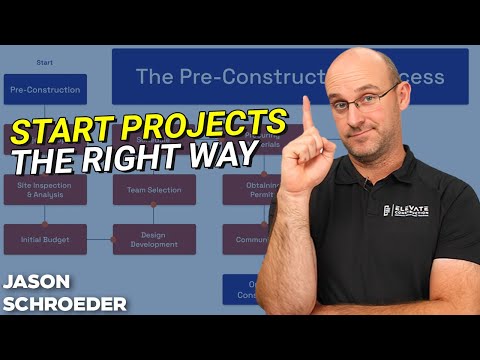 Welche Phasen umfasst ein Bauprojekt vor Baubeginn?