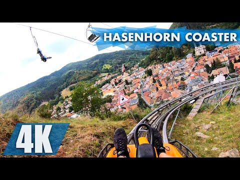 [4K] Hasenhorn Coaster Todtnau | Längste Rodelbahn in Deutschland!