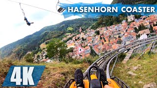 [4K] Hasenhorn Coaster Todtnau | Längste Rodelbahn in Deutschland!