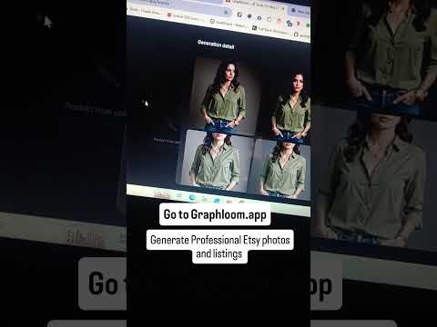 AI Etsy Product Image and Listing Generator | Graphloom