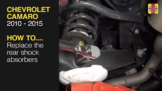 How to replace the rear shocks on the Chevrolet Camaro (2010 - 2015)
