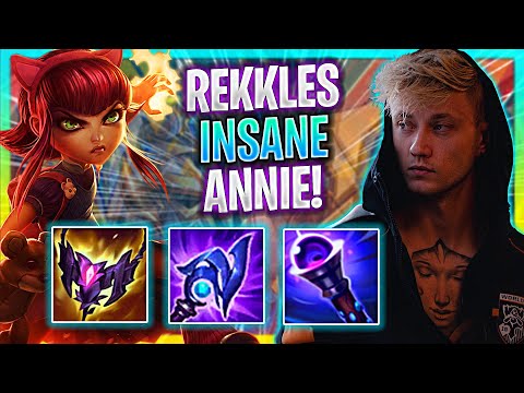 REKKLES IS INSANE WITH ANNIE ADC! | Rekkles Plays Annie ADC vs Varus! | Season 2022