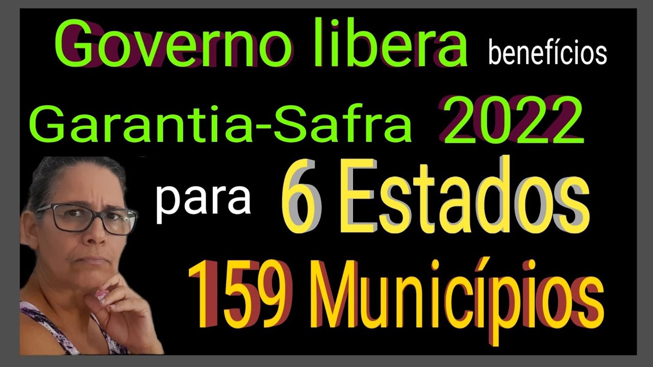 Governo libera  Garantia-Safra, para 6 estados e 159 municípios.  Vejam se você está na lista. #14