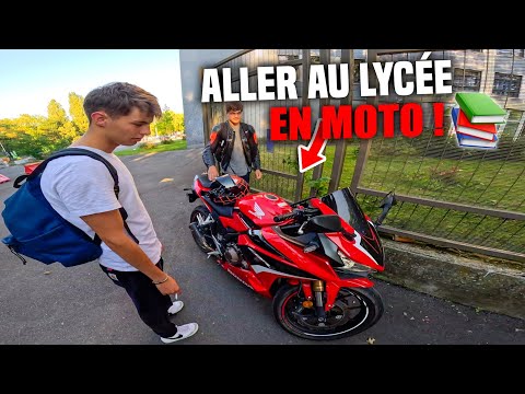 I'M GOING TO HIGH SCHOOL IN MT07! 🔥📚