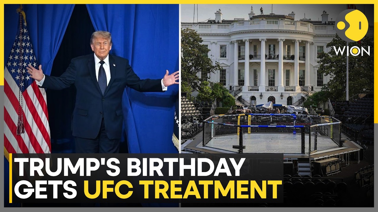 Trump Hosts Historic UFC ‘Freedom 250’ Spectacle at White House Arena | WION