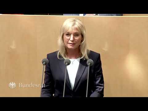 Rede von Staatsministerin Ulrike Scharf im Bundesrat am 10. Juni 2022 - Bayern