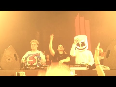 Skrillex b2b Marshmello b2b Slushii @ MYST Shanghai 10/01/2016