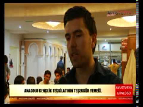 Anadolu Gençlik Teşkilatının Teşekkür Yemeği AVUSTURYA GUNLUGU  326. BOLUM