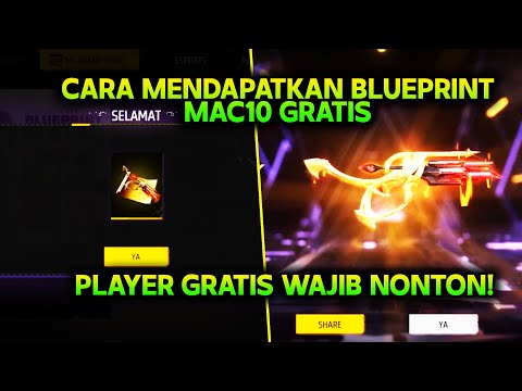 CARA MENDAPATKAN BLUEPRINT MAC10 - GOLDEN IRIDESCENCE SECARA GRATIS !!
