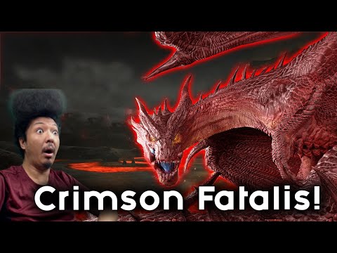 I Beat CRIMSON FATALIS On My First Try in Monster Hunter World Iceborne
