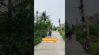 Cycling mze in Hoi An, VIETNAM| #vietnam #travelvlog